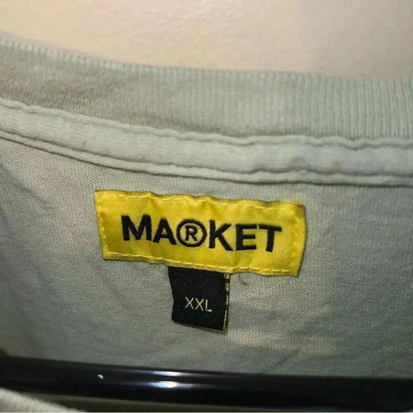 Chinatown Market Support your Friends T-shirt Men's 2XL Green Fishing - Picture 2 of 3